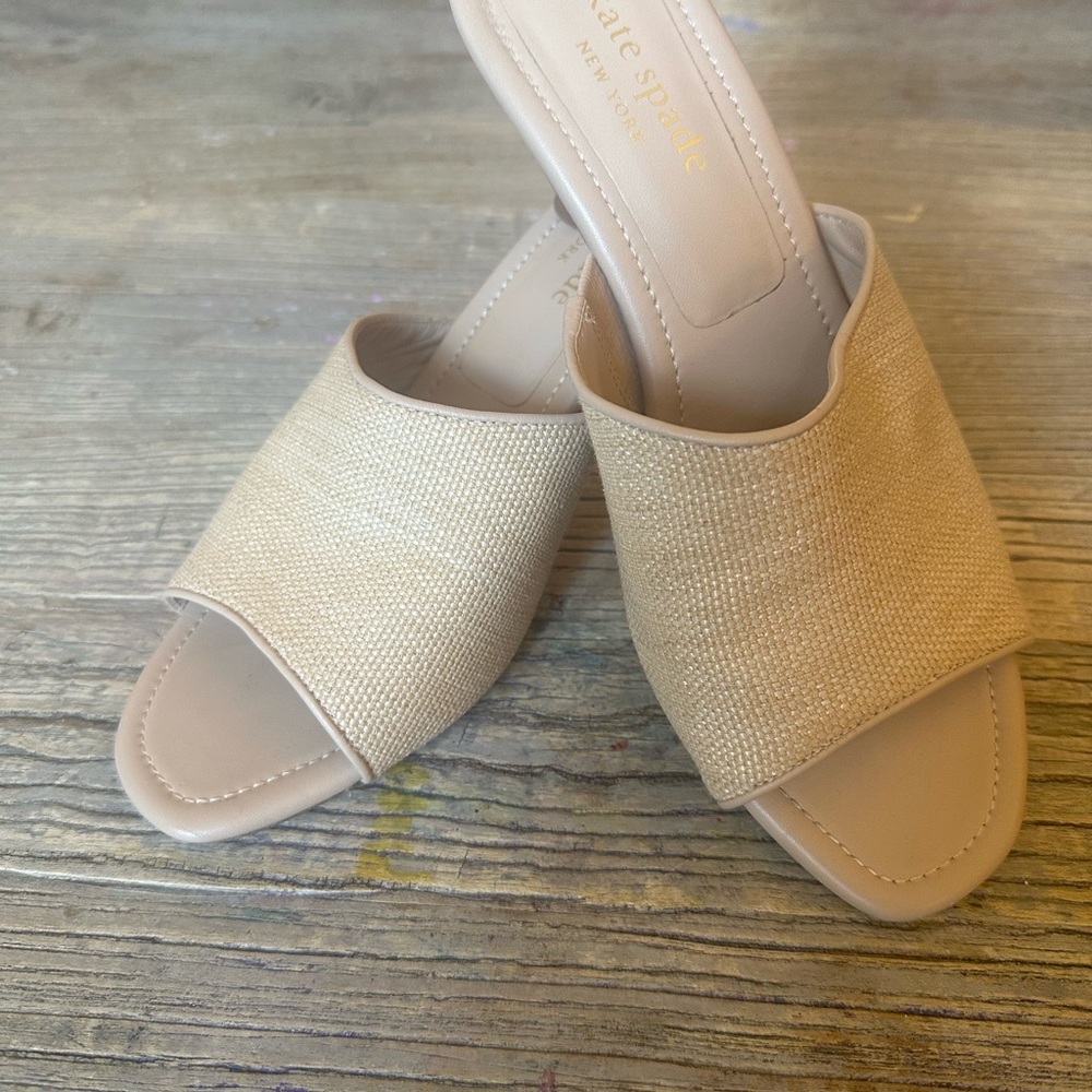 Kate Spade Malibu Summer Sandals • Women's Slide Sandals Woven